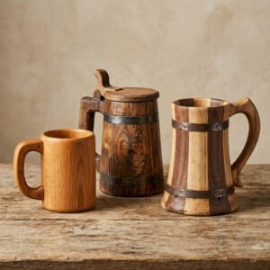 Wooden Mugs